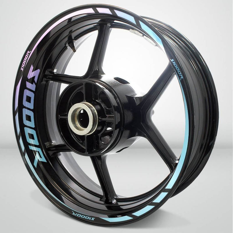 BMW S1000R Motorcycle Rim Wheel Decal Accessory Sticker - Motorcycle stickers and decals