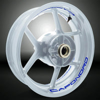 Dual Pack Inner Rim Tape Sticker Decal for Aprilia Caponord - Motorcycle stickers and decals
