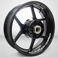 Dual Pack Inner Rim Tape Sticker Decal for Aprilia Caponord - Motorcycle stickers and decals