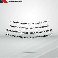 Dual Pack Inner Rim Tape Sticker Decal for Aprilia Caponord - Motorcycle stickers and decals