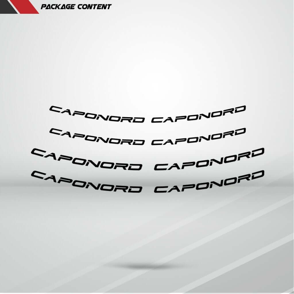 Dual Pack Inner Rim Tape Sticker Decal for Aprilia Caponord - Motorcycle stickers and decals
