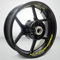 Dual Pack Inner Rim Tape Sticker Decal for Aprilia Caponord - Motorcycle stickers and decals