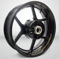Dual Pack Inner Rim Tape Sticker Decal for Aprilia Caponord - Motorcycle stickers and decals