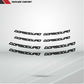 Dual Pack Inner Rim Tape Sticker Decal for Aprilia Dorsoduro - Stickman Vinyls