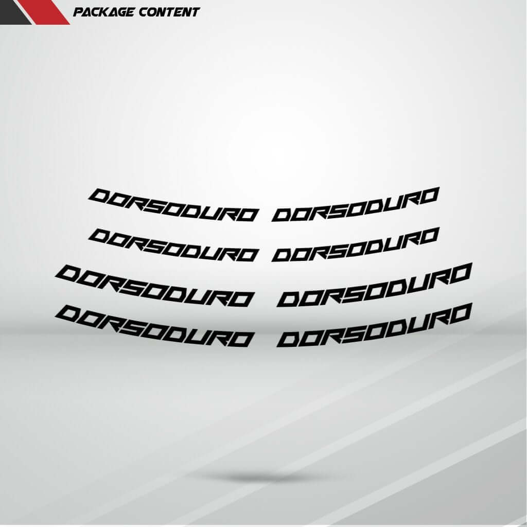 Dual Pack Inner Rim Tape Sticker Decal for Aprilia Dorsoduro - Stickman Vinyls