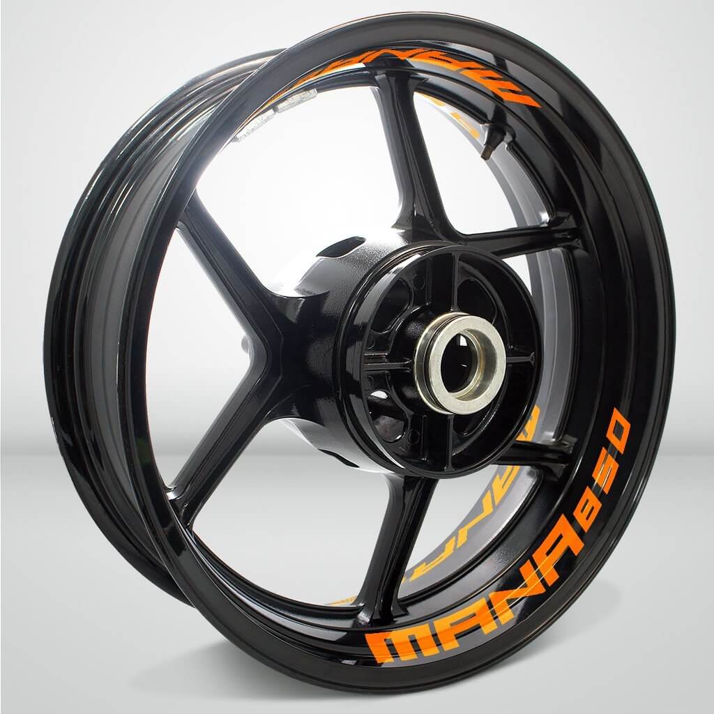 Dual Pack Inner Rim Tape Sticker Decal for Aprilia Mana 850 - Motorcycle stickers and decals