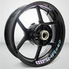Dual Pack Inner Rim Tape Sticker Decal for Aprilia Mana 850 - Motorcycle stickers and decals