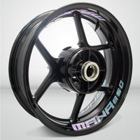 Dual Pack Inner Rim Tape Sticker Decal for Aprilia Mana 850 - Motorcycle stickers and decals
