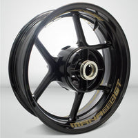 Dual Pack Inner Rim Tape Sticker Decal for Aprilia Mana 850 GT - Motorcycle stickers and decals