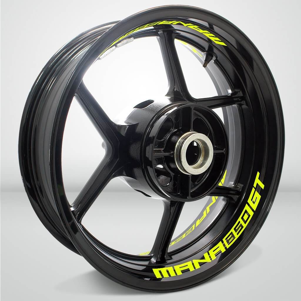 Dual Pack Inner Rim Tape Sticker Decal for Aprilia Mana 850 GT - Motorcycle stickers and decals