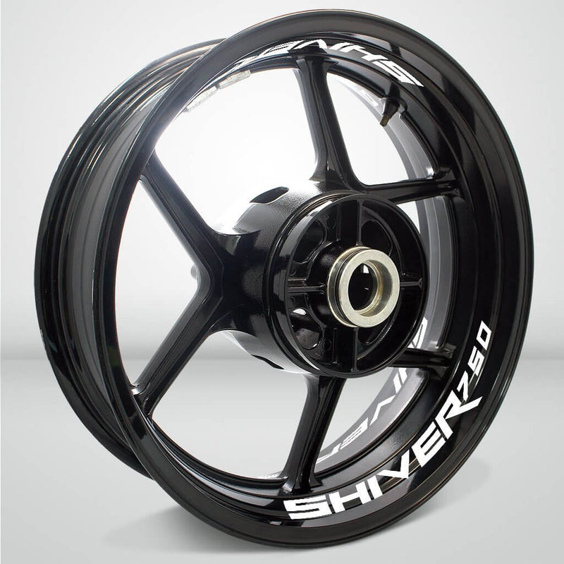 Dual Pack Inner Rim Tape Sticker Decal for Aprilia Shiver 750 - Motorcycle stickers and decals