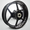 Dual Pack Inner Rim Tape Sticker Decal for Aprilia Shiver 750 - Motorcycle stickers and decals