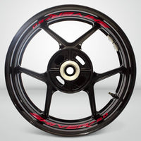Dual Pack Inner Rim Tape Sticker Decal for Aprilia Shiver 750 - Motorcycle stickers and decals