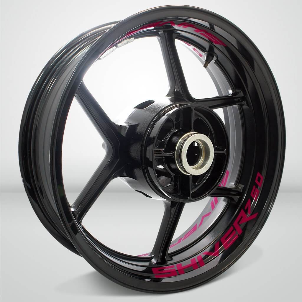 Dual Pack Inner Rim Tape Sticker Decal for Aprilia Shiver 750 - Motorcycle stickers and decals