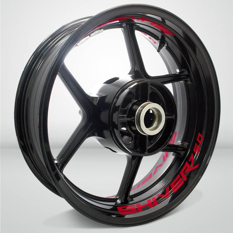 Dual Pack Inner Rim Tape Sticker Decal for Aprilia Shiver 750 - Motorcycle stickers and decals