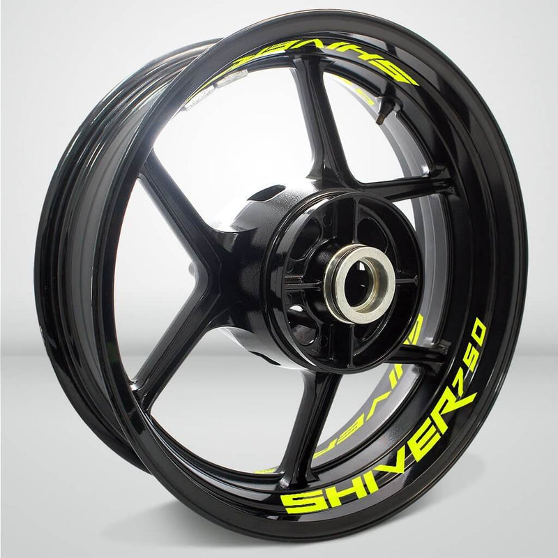 Dual Pack Inner Rim Tape Sticker Decal for Aprilia Shiver 750 - Motorcycle stickers and decals