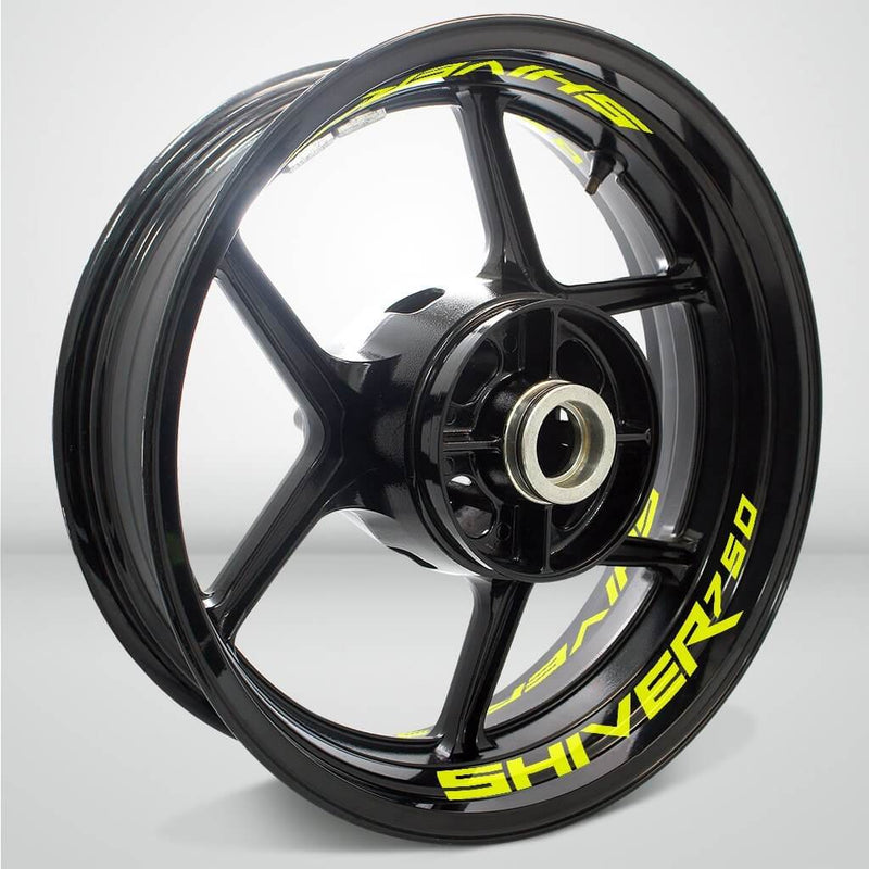 Dual Pack Inner Rim Tape Sticker Decal for Aprilia Shiver 750 - Motorcycle stickers and decals
