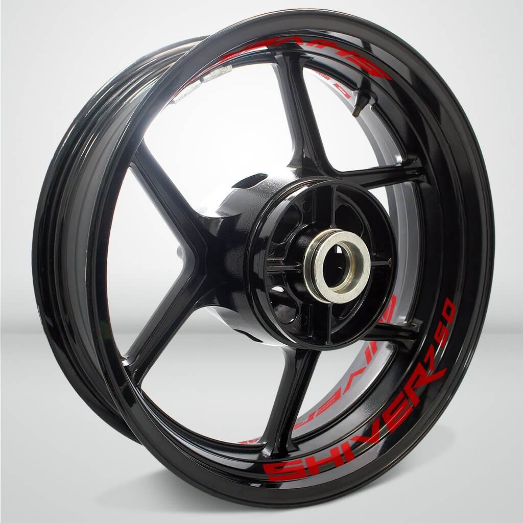 Dual Pack Inner Rim Tape Sticker Decal for Aprilia Shiver 750 - Motorcycle stickers and decals