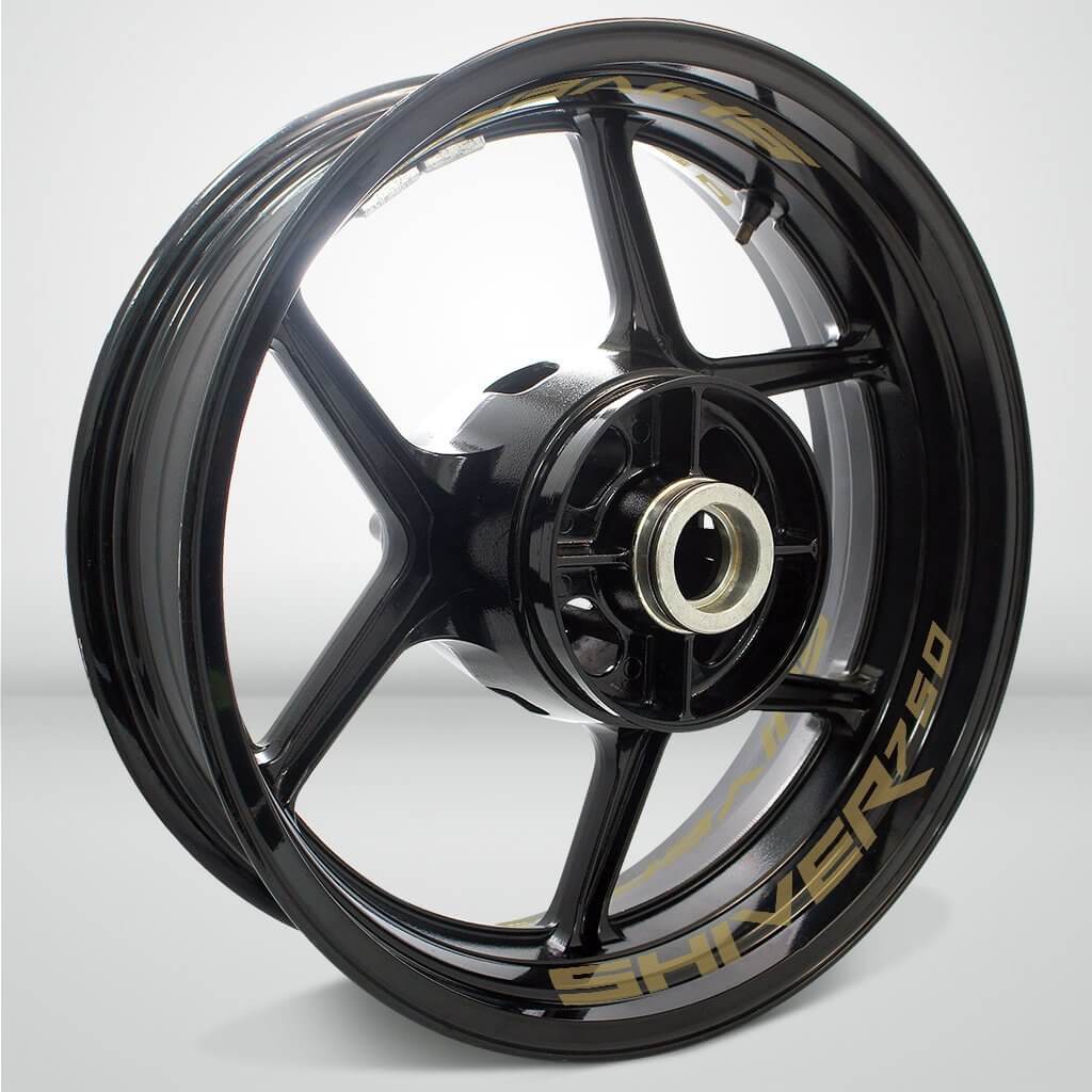 Dual Pack Inner Rim Tape Sticker Decal for Aprilia Shiver 750 - Motorcycle stickers and decals