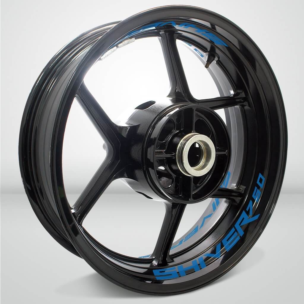 Dual Pack Inner Rim Tape Sticker Decal for Aprilia Shiver 750 - Motorcycle stickers and decals