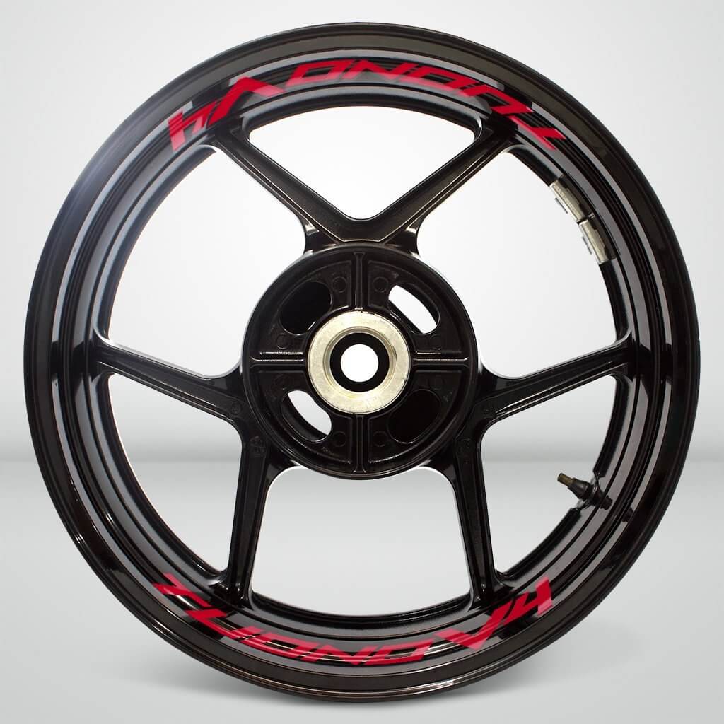 Dual Pack Inner Rim Tape Sticker Decal for Aprilia Tuono - Motorcycle stickers and decals