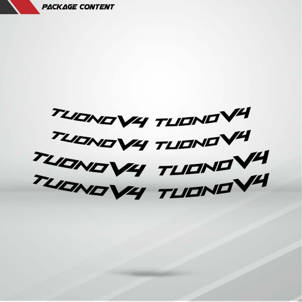 Dual Pack Inner Rim Tape Sticker Decal for Aprilia Tuono - Motorcycle stickers and decals