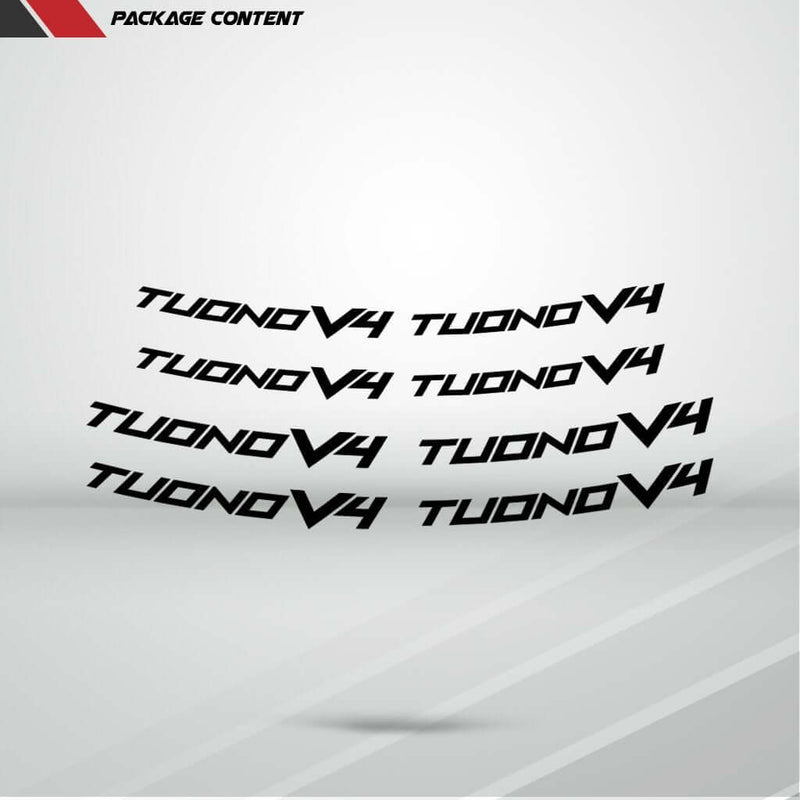 Dual Pack Inner Rim Tape Sticker Decal for Aprilia Tuono - Motorcycle stickers and decals