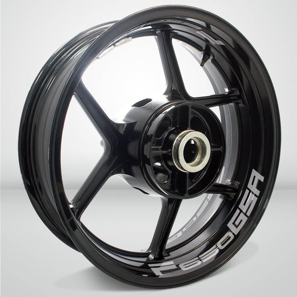 Dual Pack Inner Rim Tape Sticker Decal for BMW F650 GS A - Motorcycle stickers and decals