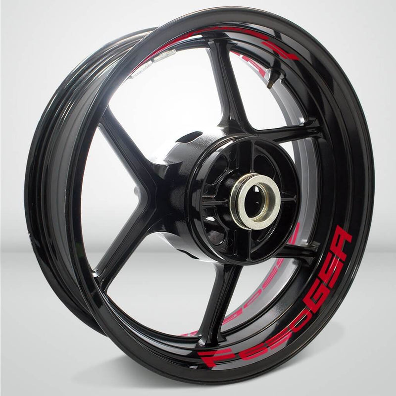 Dual Pack Inner Rim Tape Sticker Decal for BMW F650 GS A - Motorcycle stickers and decals