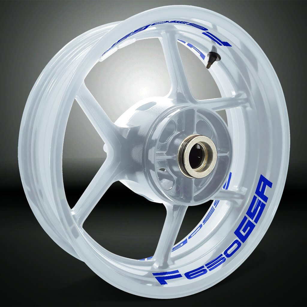 Dual Pack Inner Rim Tape Sticker Decal for BMW F650 GS A - Motorcycle stickers and decals