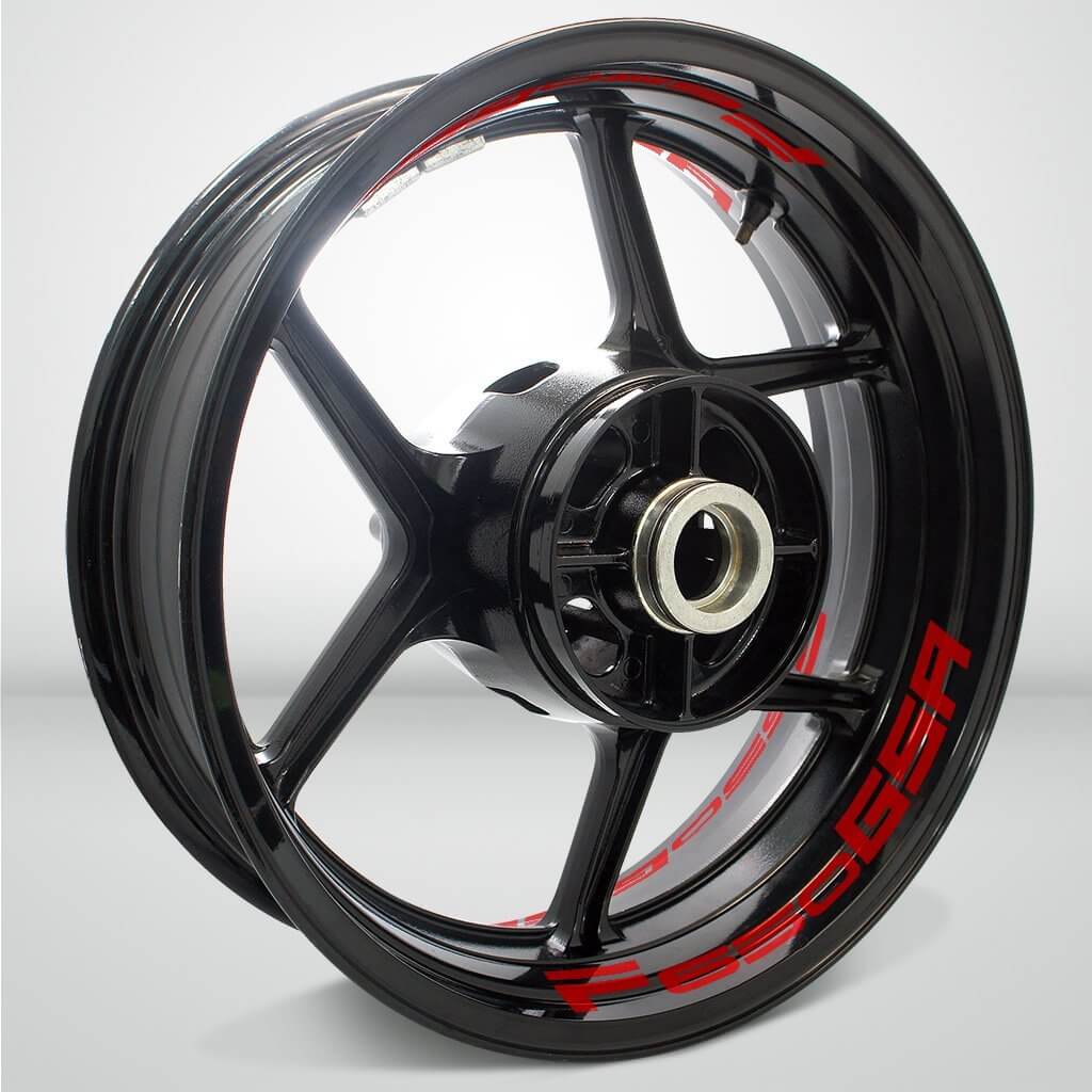 Dual Pack Inner Rim Tape Sticker Decal for BMW F650 GS A - Motorcycle stickers and decals
