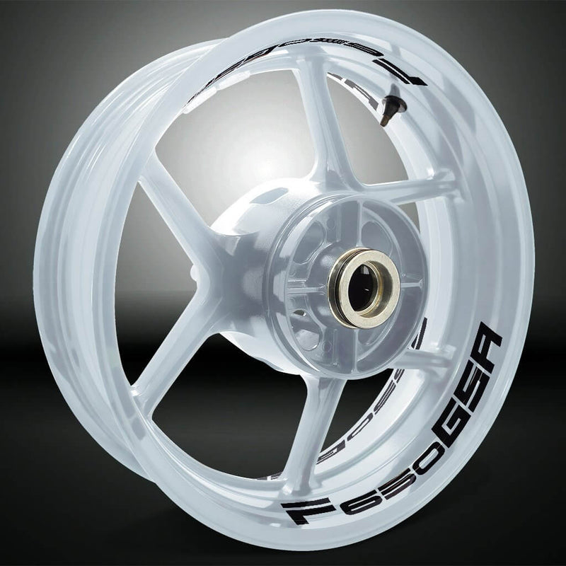 Dual Pack Inner Rim Tape Sticker Decal for BMW F650 GS A - Motorcycle stickers and decals
