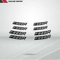 Dual Pack Inner Rim Tape Sticker Decal for BMW F800R - Motorcycle stickers and decals