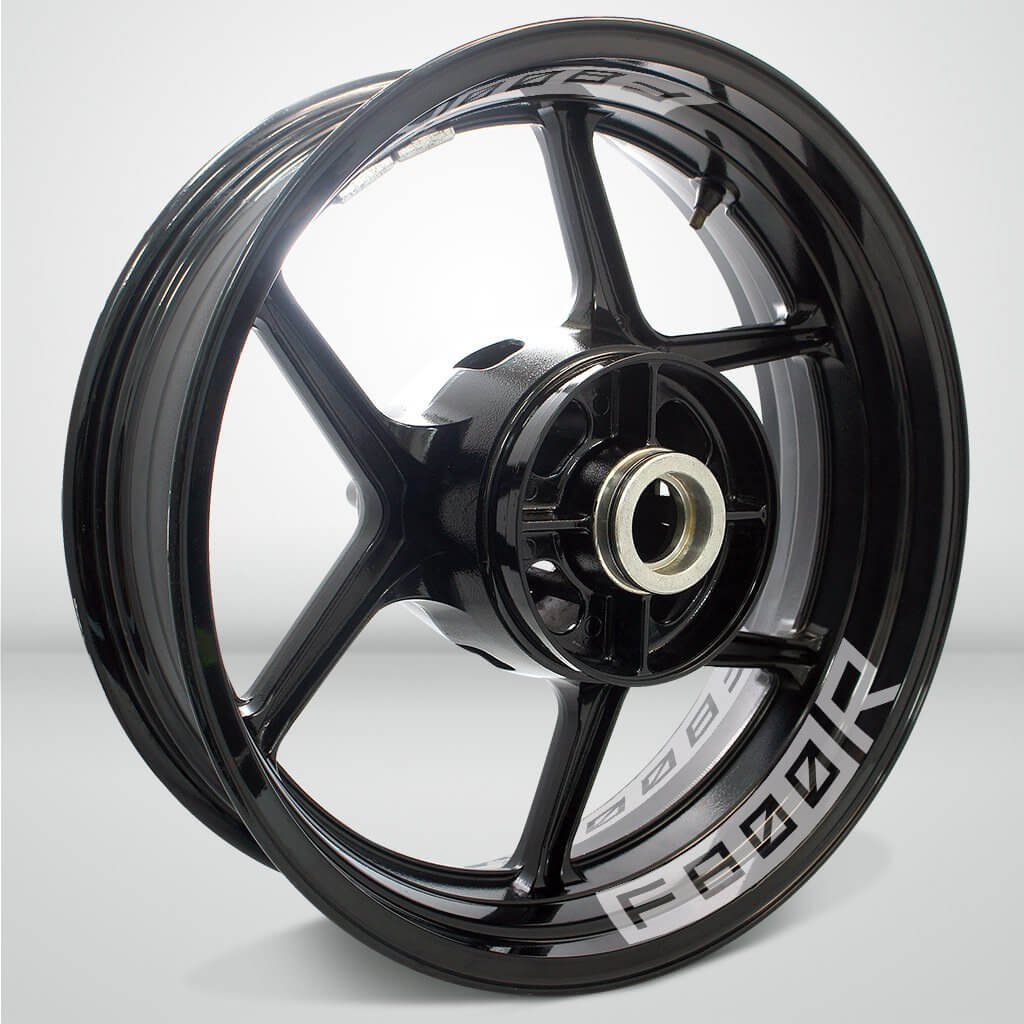 Dual Pack Inner Rim Tape Sticker Decal for BMW F800R - Motorcycle stickers and decals