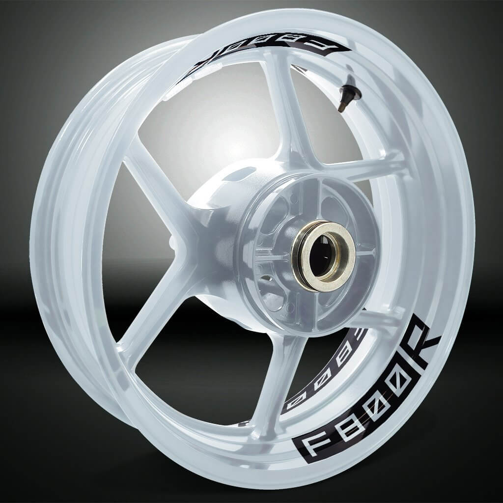 Dual Pack Inner Rim Tape Sticker Decal for BMW F800R - Motorcycle stickers and decals