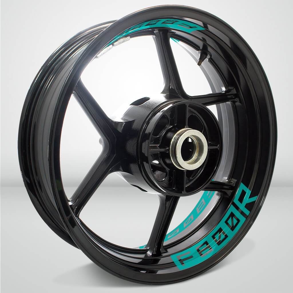 Dual Pack Inner Rim Tape Sticker Decal for BMW F800R - Motorcycle stickers and decals