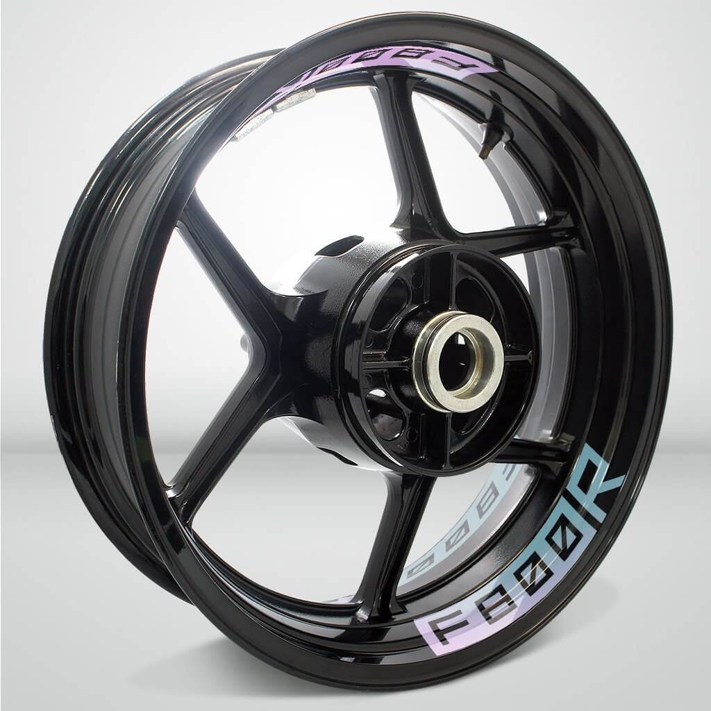 Dual Pack Inner Rim Tape Sticker Decal for BMW F800R - Motorcycle stickers and decals