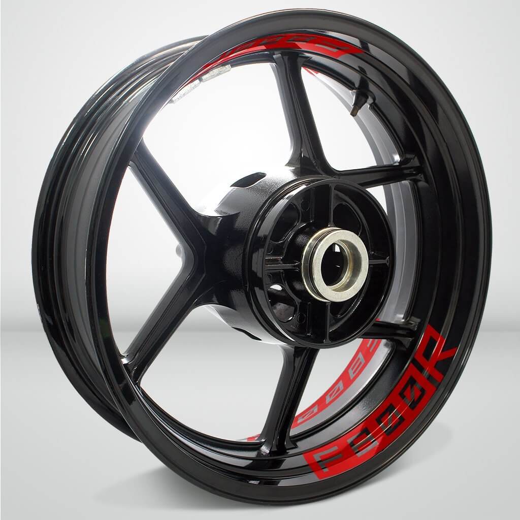 Dual Pack Inner Rim Tape Sticker Decal for BMW F800R - Motorcycle stickers and decals