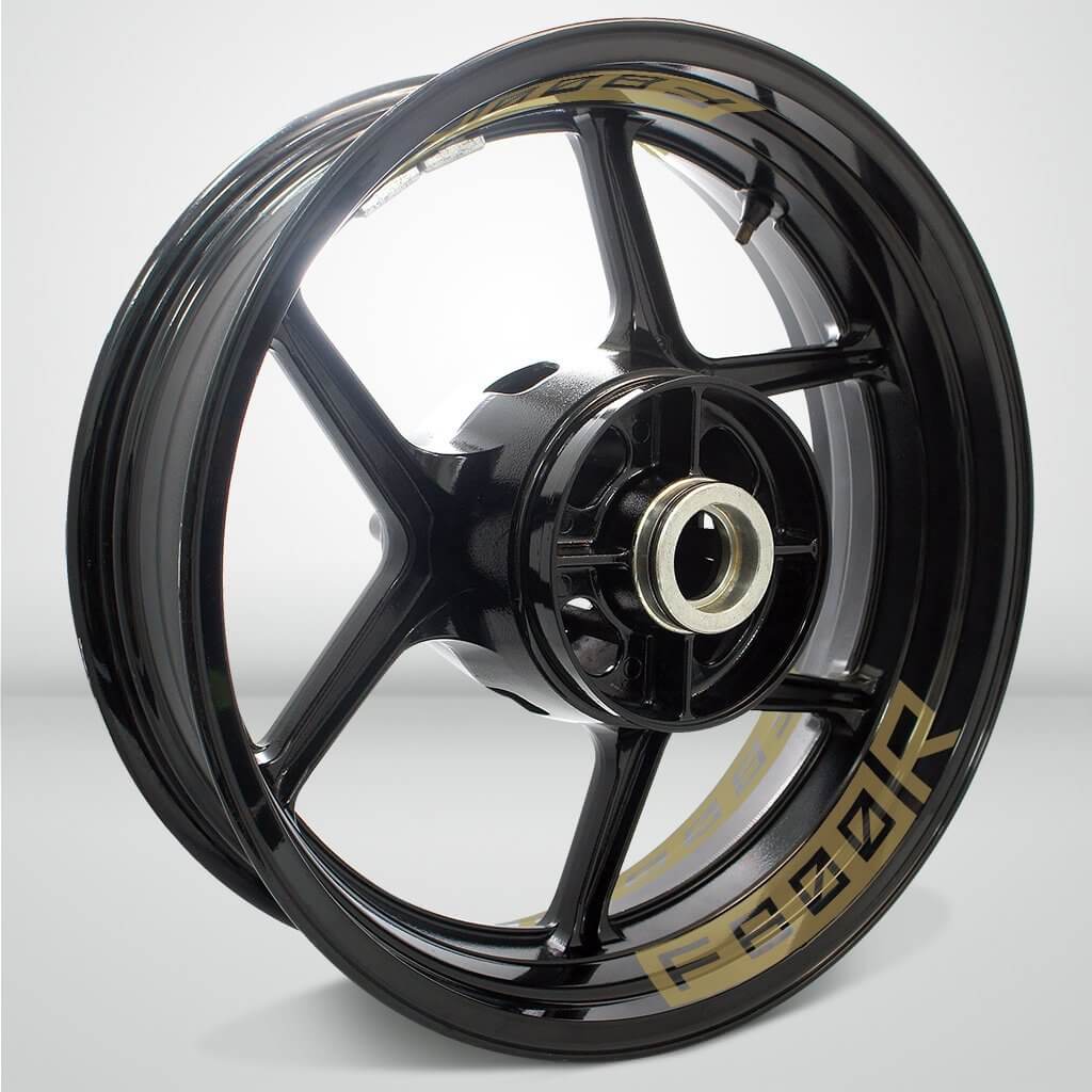 Dual Pack Inner Rim Tape Sticker Decal for BMW F800R - Motorcycle stickers and decals