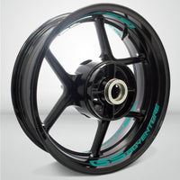 Dual Pack Inner Rim Tape Sticker Decal for BMW GS Adventure - Motorcycle stickers and decals