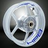 Dual Pack Inner Rim Tape Sticker Decal for BMW HP2 - Motorcycle stickers and decals