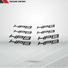 Dual Pack Inner Rim Tape Sticker Decal for BMW HP2 - Motorcycle stickers and decals