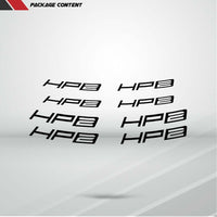 Dual Pack Inner Rim Tape Sticker Decal for BMW HP2 - Motorcycle stickers and decals