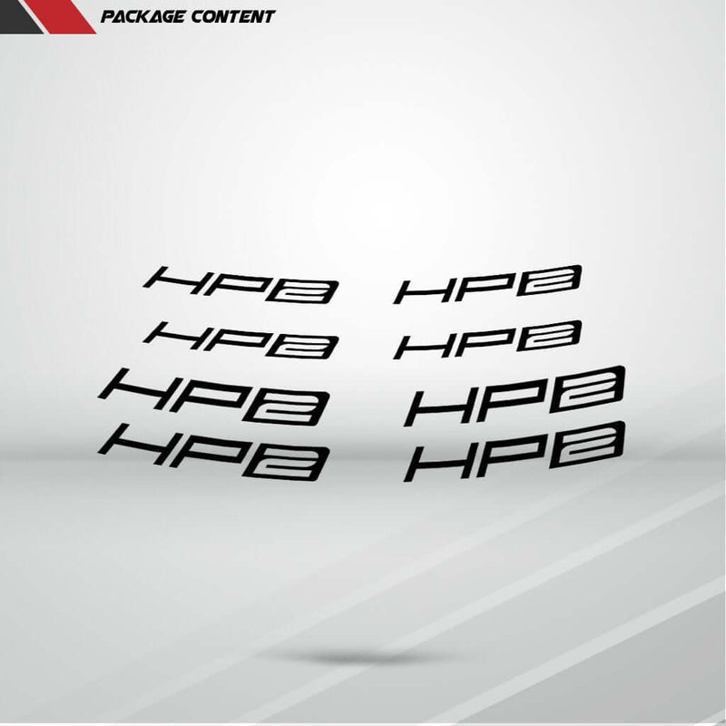 Dual Pack Inner Rim Tape Sticker Decal for BMW HP2 - Motorcycle stickers and decals