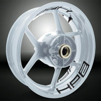 Dual Pack Inner Rim Tape Sticker Decal for BMW HP2 - Motorcycle stickers and decals
