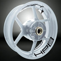 Dual Pack Inner Rim Tape Sticker Decal for BMW HP2 - Motorcycle stickers and decals