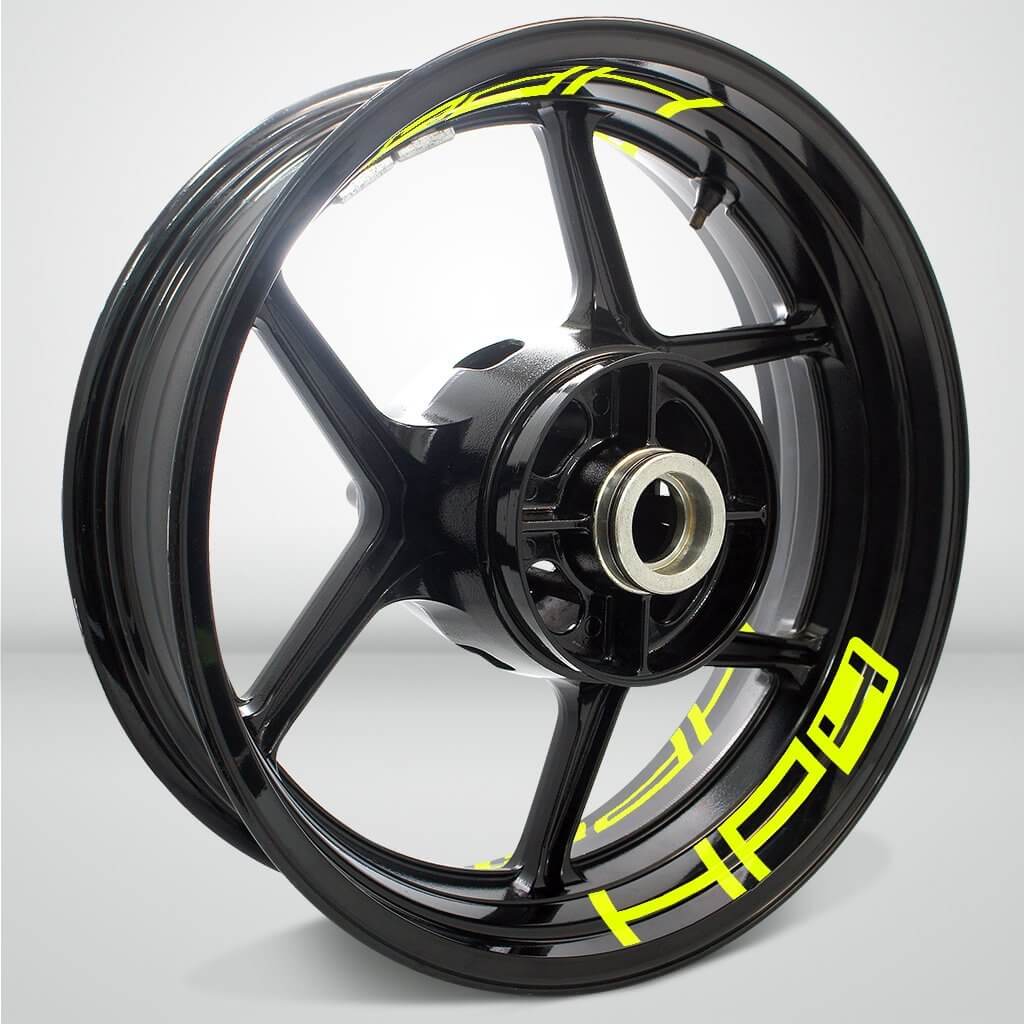 Dual Pack Inner Rim Tape Sticker Decal for BMW HP4 - Motorcycle stickers and decals