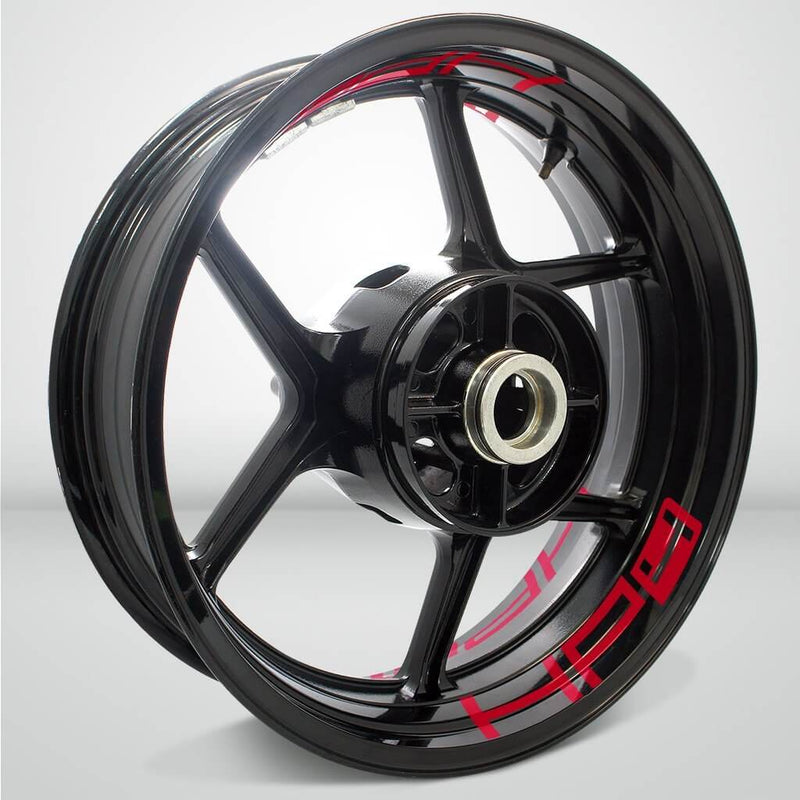 Dual Pack Inner Rim Tape Sticker Decal for BMW HP4 - Motorcycle stickers and decals