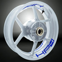 Dual Pack Inner Rim Tape Sticker Decal for BMW HP4 - Motorcycle stickers and decals