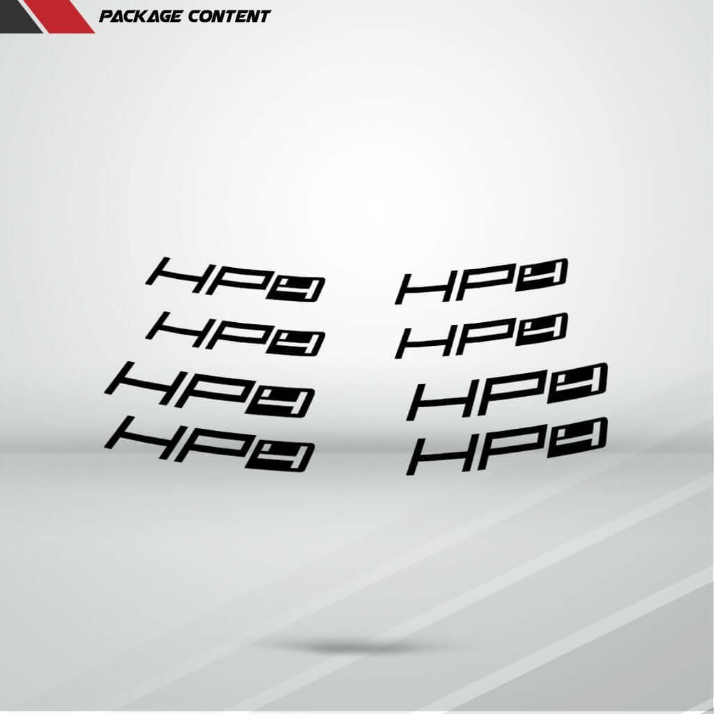 Dual Pack Inner Rim Tape Sticker Decal for BMW HP4 - Motorcycle stickers and decals
